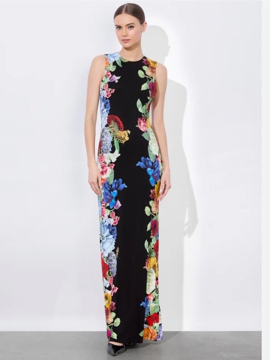 Alice + Olivia Delora Maxi Dress - Picture 7 of 7